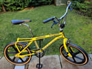 1984 METEORLITE FREESTYLER Twin Top Tube Old School BMX Bike SKYWAY Retro Blue Bicycle Pro Mid Skool