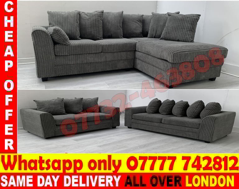 image for L Shape sofa 3 seater and 2 seater (Syumnn 