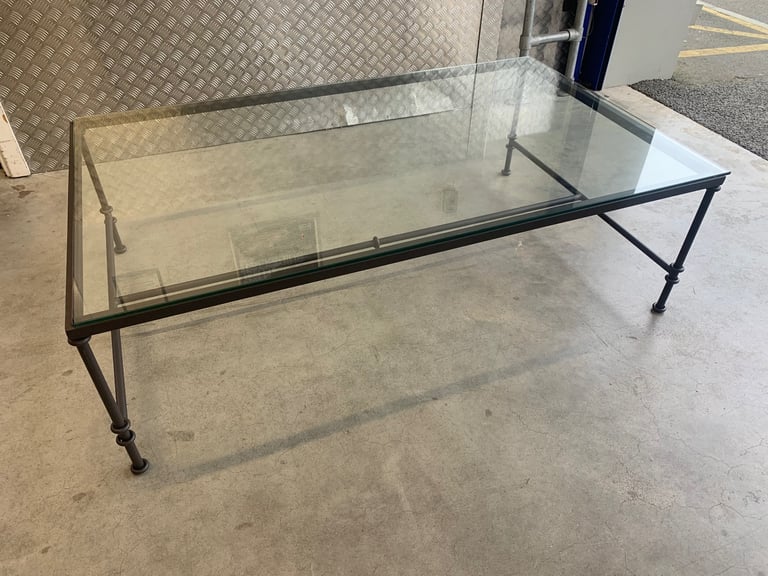 image for Oka Pompidou large coffee table RRP£895 - VGC - 90x150x47cm