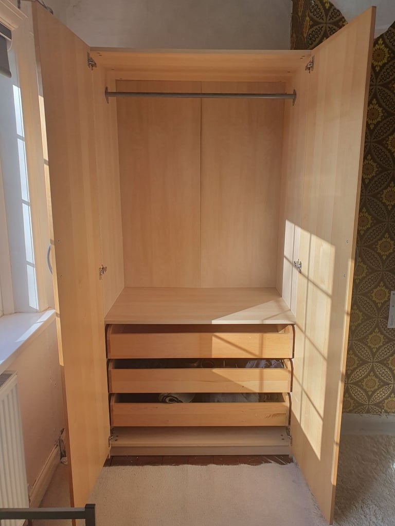image for Pax Beech Double Wardrobe