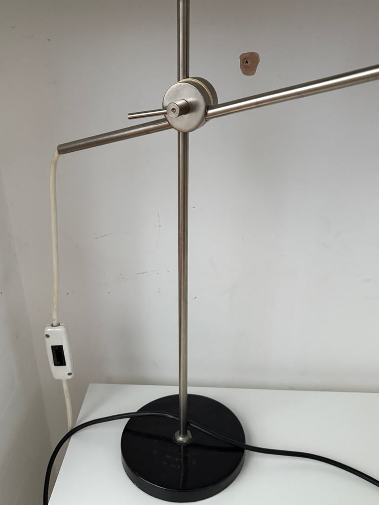 Industrial Adjustable Desk Lamp by Jan Suchan for Elektrosvit, 1960s