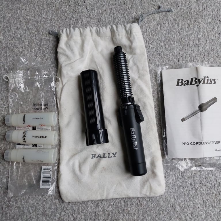 Babyliss PRO Cordless Hair Tongs Gas Powered G3 2583BU 