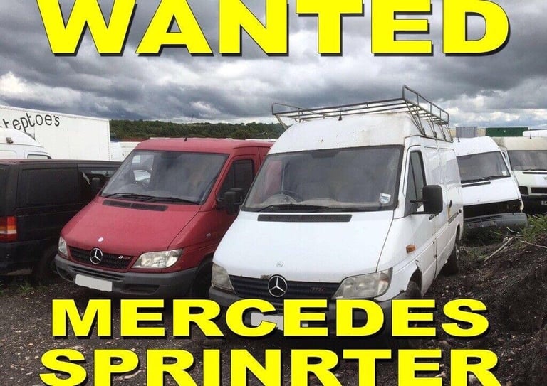 Mercedes sprinter van wanted any condition 