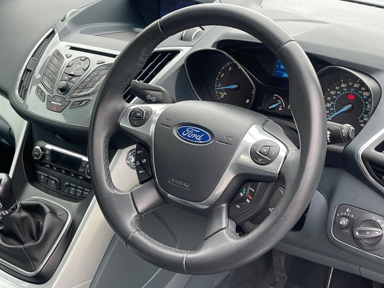 Ford C-Max Titanium 1.6TI 125BHP in Stunning Silver Metallic with Unmarked Cloth