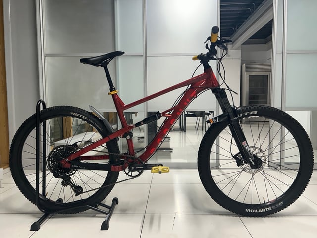 Calibre Bossnut Large Full Suspension Mountain Bike Men's MTB