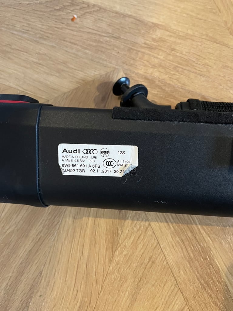 GENUINE AUDI A4 ESTATE AVANT B9 2016-2019 DOG GUARD PARTITION LUGGAGE NET BLACK