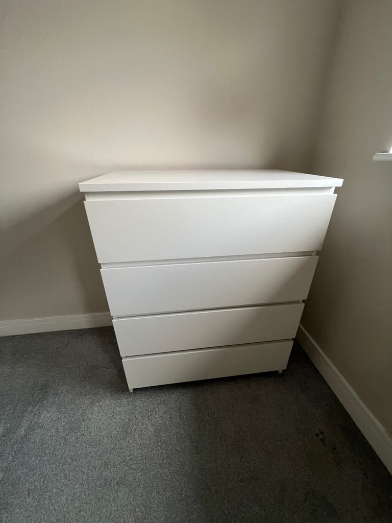 image for Ikea White chest of drawer