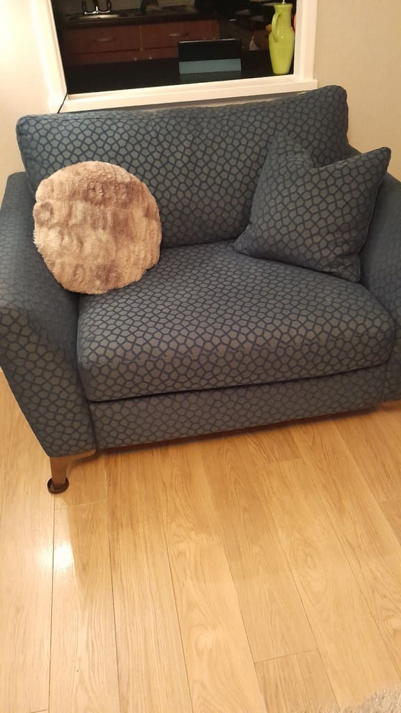 DFS Large love seat / snuggle electric relaxer