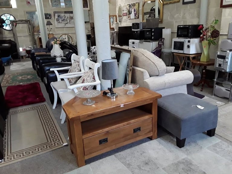 Heavy mirrored glass sideboard Copley Mill Low Cost Moves 2nd Hand Furniture STALYBRIDGE SK15 3DN