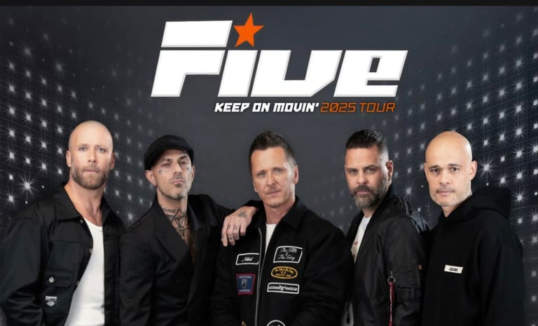 5ive tickets x2 sunday 16th Nov Glasgow