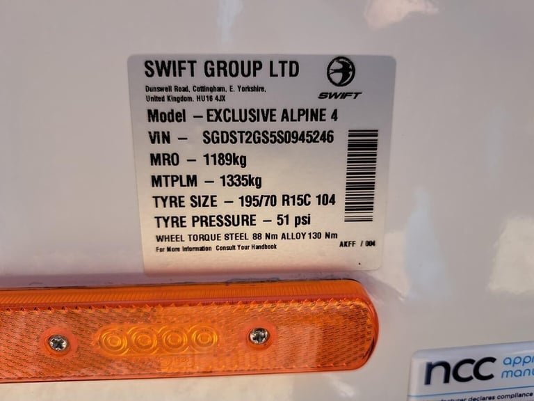 2025 Swift Sprite Exclusive Alpine 4