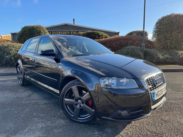 2008 AUDI A3 2.0 TFSI SPORT 5dr, GREAT CONDITION &amp; DRIVE