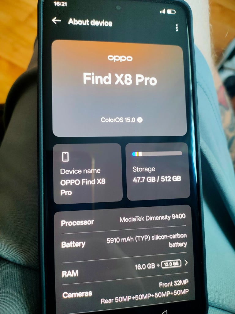 Oppo find x8 pro UK version boxed excellent condition unlocked 