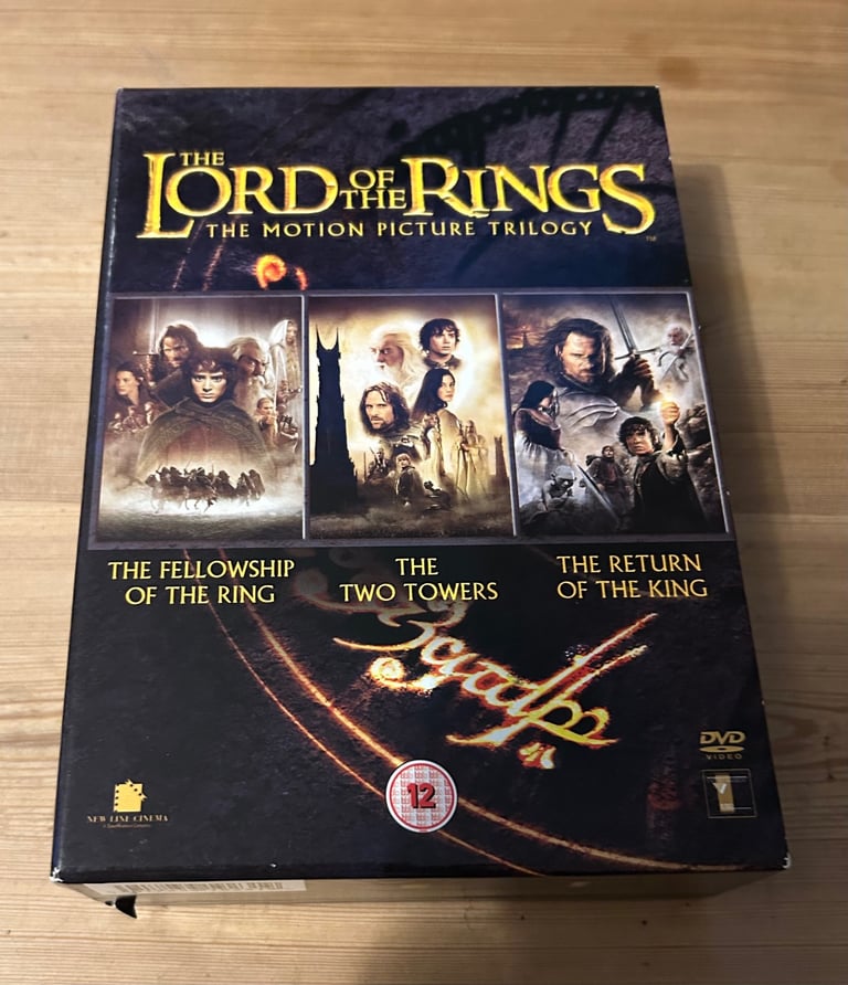 image for Lord of the Rings Trilogy DVD Box Set