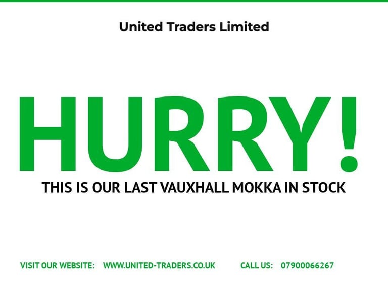 2016 Vauxhall Mokka 1.4T SE 5dr Auto HATCHBACK PETROL Automatic