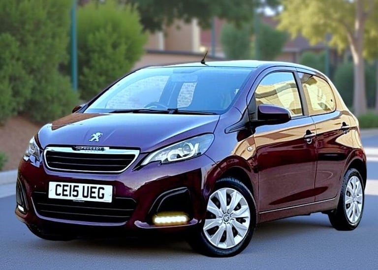 2015 Peugeot 108 1.0 Manual Active 5dr 77000 Miles . (£20 Tax) CHEAP on insurance Fuel . PX HATCH...