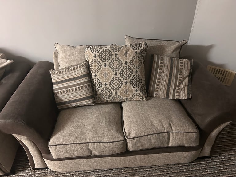 3 seater and 2 seater sofas