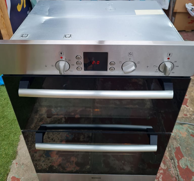 Bosch double electric oven built in Eye Level stainless Steel 