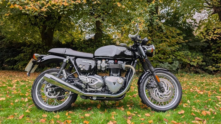 image for 2016 (66) Triumph Thruxton 1200 ABS CAFE RACER STUNNING CONDITION FSH 2K MILES