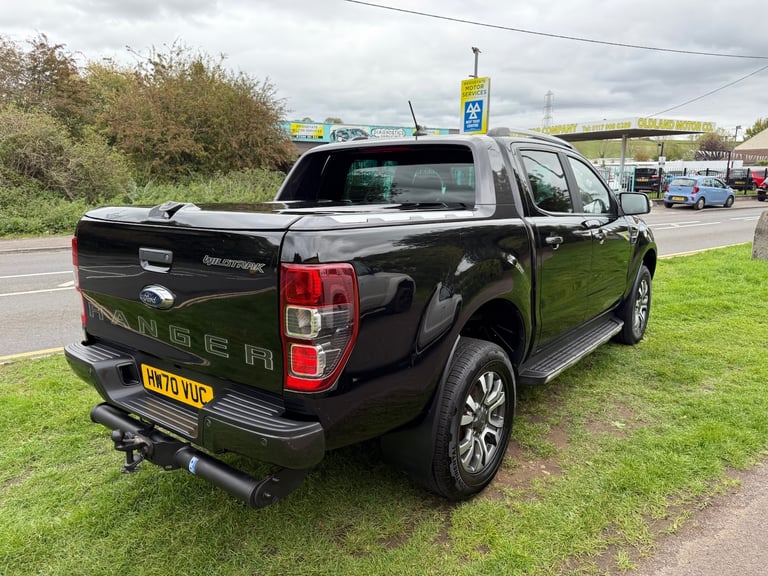 2020 Ford Ranger Pick Up Double Cab Wildtrak 2.0 EcoBlue 213 Auto JUST 63k 1 OWNER PLUS VAT! PICK...