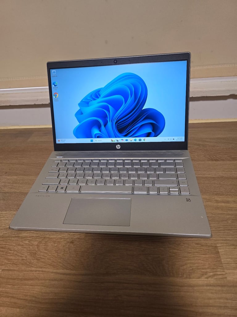 Hp pavilion laptop i3 8gb ram 128gb ssd windows 11 and office 