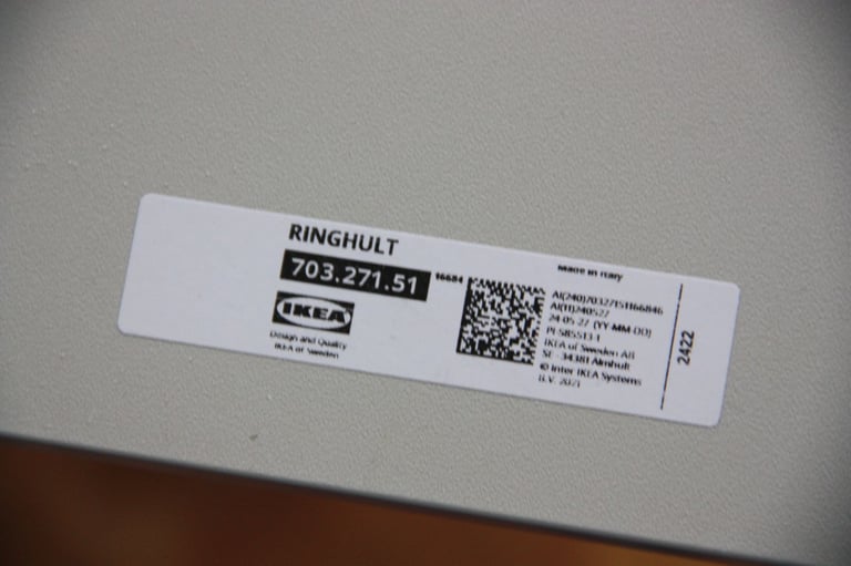 image for IKEA Set of 11 Ringhult Kitchen Grey Drawer Fronts - x5 60x20 , x2 60x40, x4 60x