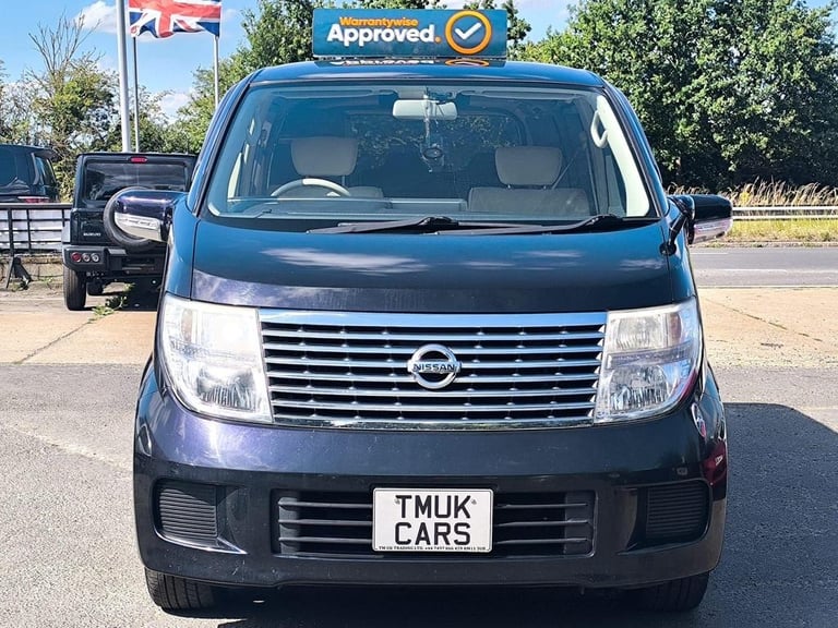 2008 Nissan Elgrand 2.5 Petrol 8 Seats Automatic Camper Van Roof LED TV ULEZ Free MPV Petrol Auto...