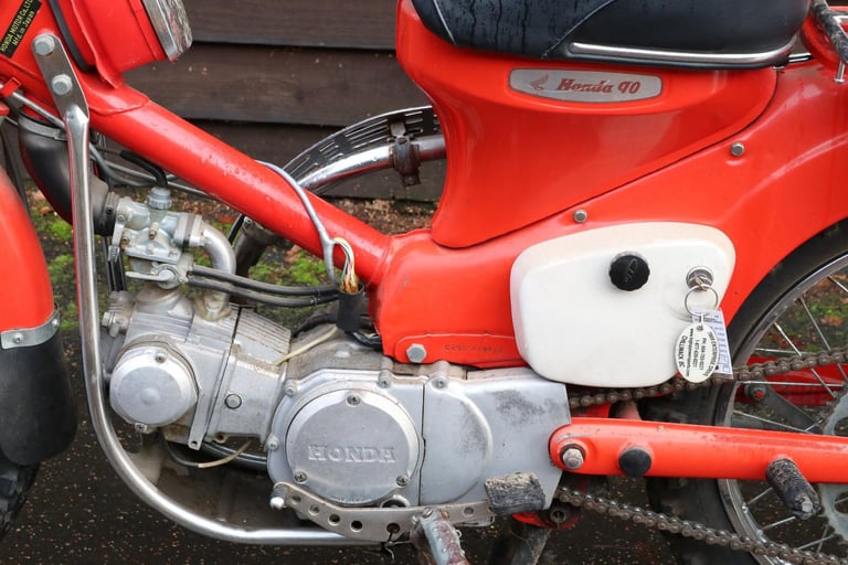 Honda CT90 CT 90 Trail 1968 Winter Restoration Project 799 miles from new!. #4