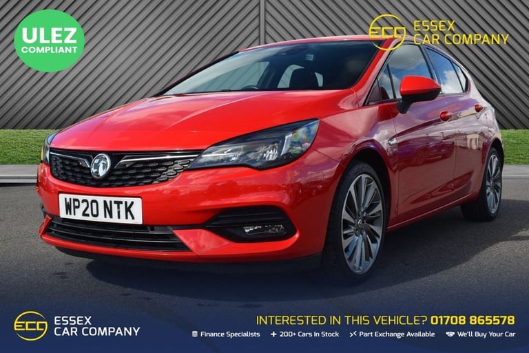 2020 Vauxhall Astra 1.2 Turbo SRi VX Line Nav Hatchback 5dr Petrol Manual Euro 6 (s/s) (145 ps) H...