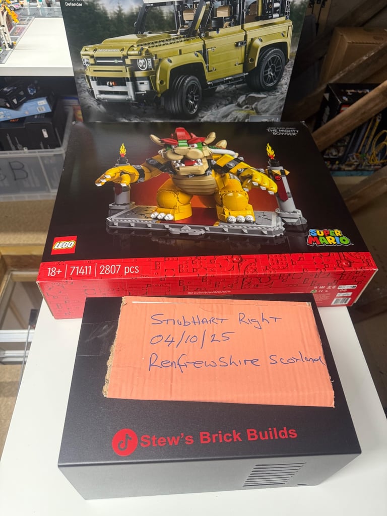 Lego sets new sealed, opened 