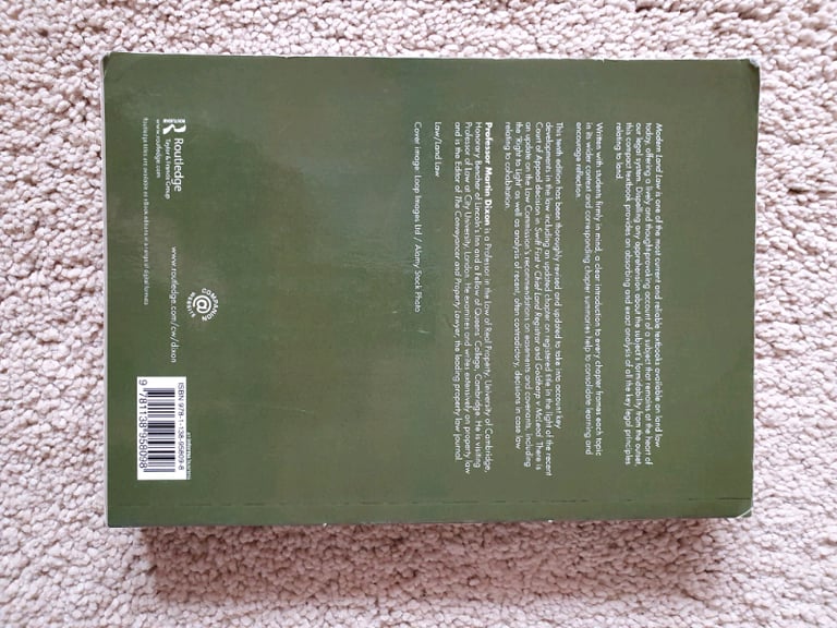 Modern Land Law Book