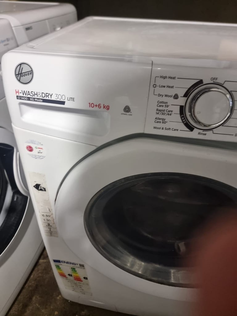 Hoover Washer Dryer 10/6 kg 90 Days Warranty (delivery available or collection)