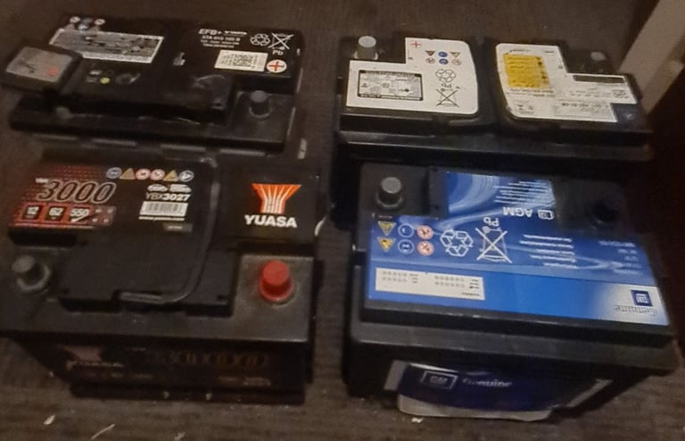 car + van battery 12 volt to suit all cars boats solar lead acid li-on AGM stop start free del