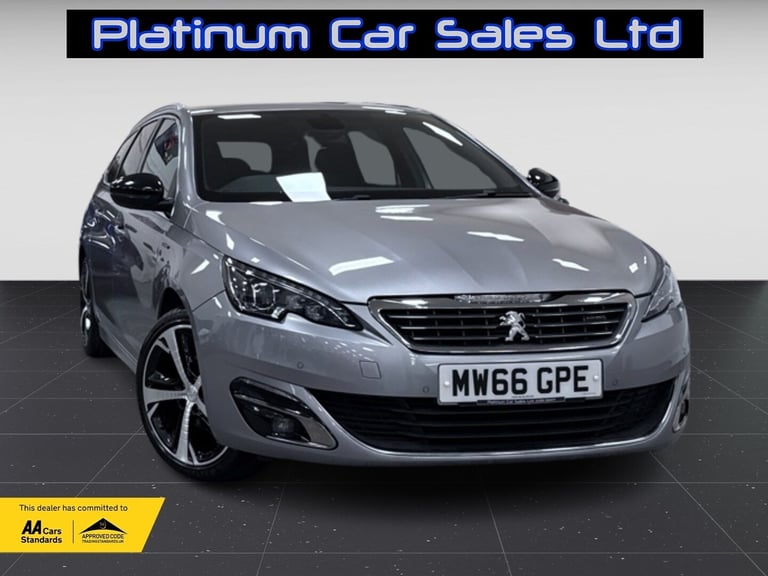 2016 PEUGEOT 308 PURETECH S/S SW GT LINE ESTATE Petrol
