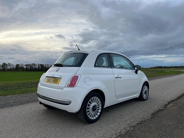 2012 Fiat 500 1.2 Lounge 3dr [Start Stop] HATCHBACK Petrol Manual