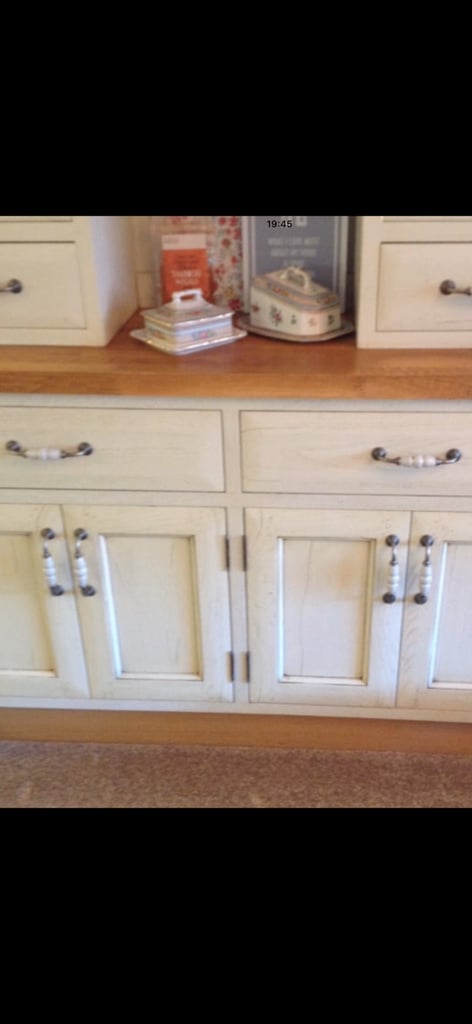 Kitchen dresser solid wood and heavy