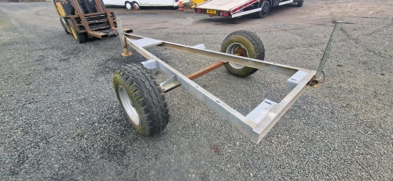 Ex western bowser chassis trailer for tractor 
