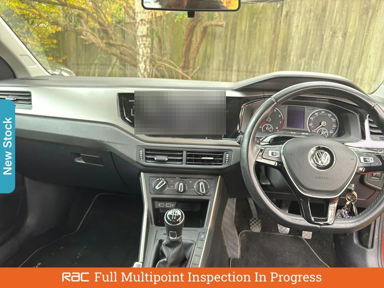 2018 Volkswagen Polo 1.0 TSI 95 SE 5dr HATCHBACK PETROL Manual