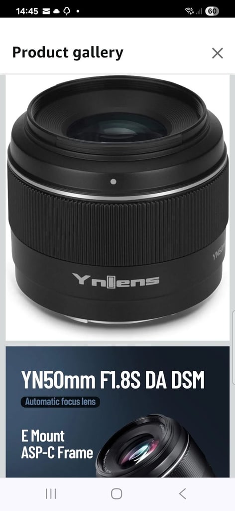 Brand new boxed Yulens lens rrp £285