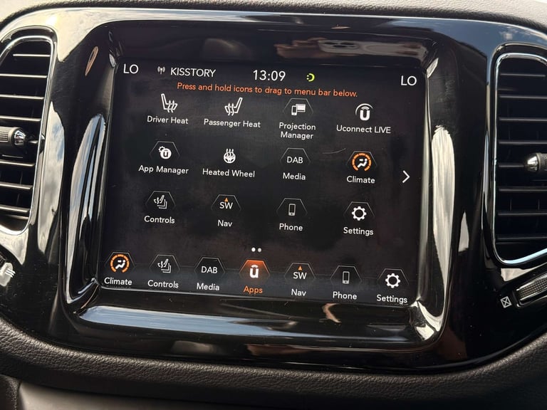 2020 Jeep Compass 1.4 Compass Night Eagle MultiAir II 4x2 5dr SUV Petrol Manual