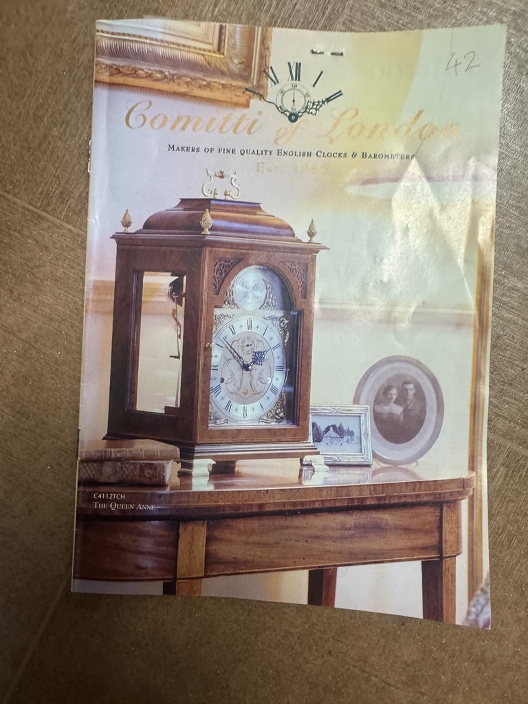 franz hermle clock Rrp £1600