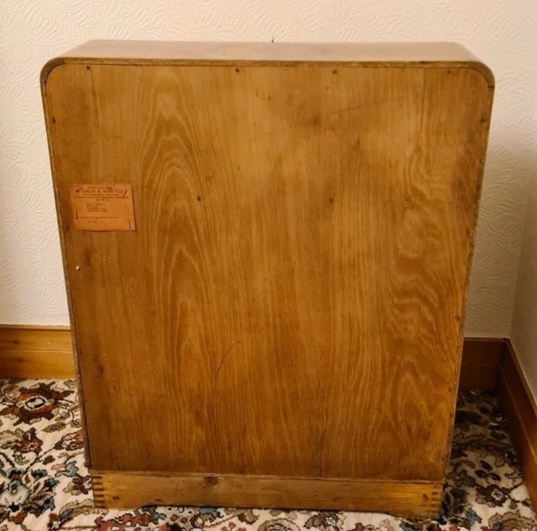 L. Serlin & Sons Walnut Bureau 