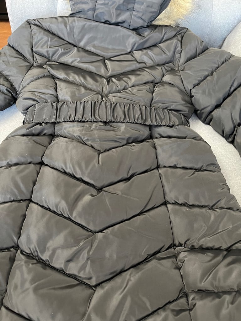 Girls' Winter Down Coat, Warm Lined Hooded Jacket
