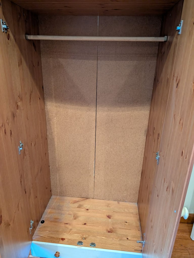 Solid Pine Wardrobe