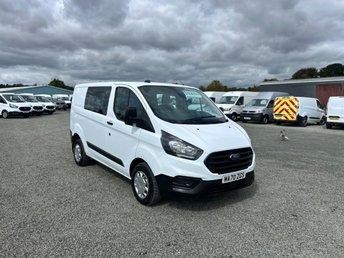 2020 ON 70 PLATE FORD TRANSIT CUSTOM 280 LEADER 5 SEATER CREW VAN 95K ULEZ FREE 