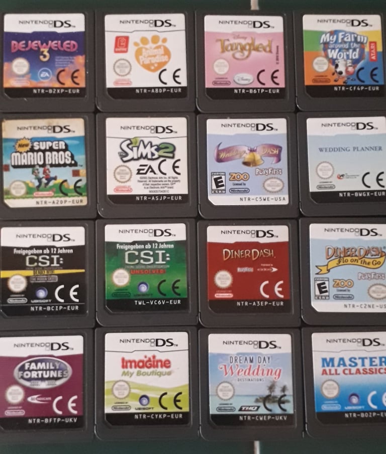 image for 16 Nintendo Ds Games 