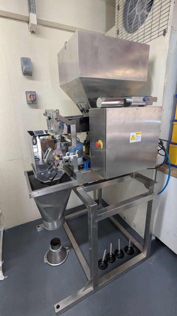 image for 15L Single Head Linear Weigher Stainless Steel 500g - 12kg Perfect Working Order