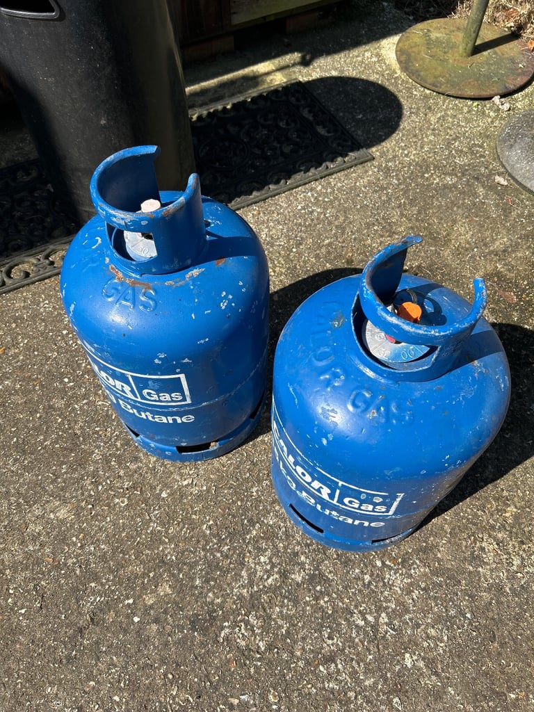 image for Calor Gas 15kg butane bottles - both full