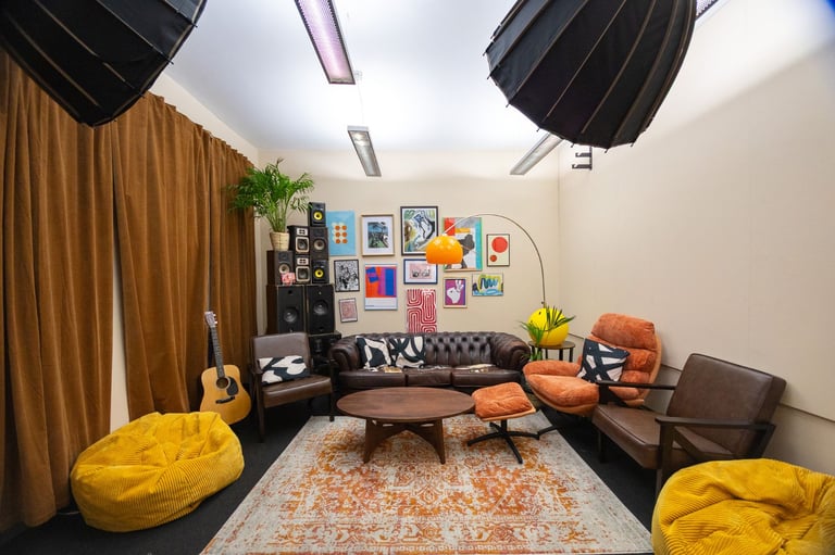 Creative Space | Music Studio | Podcast | SoundProof Room in Wimbledon South West London SW19