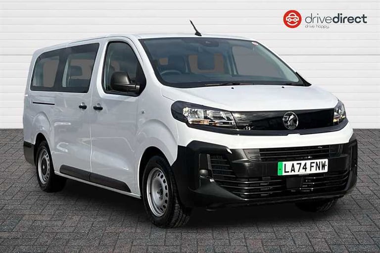 2025 Vauxhall Vivaro Life 49kWh Combi XL MPV 5dr Electric Auto LWB (9 Seat, 7.4kW Charger) (136 p...